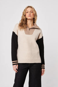 JOHN + JENN Sweater - Driftwood