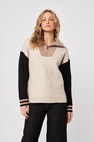 JOHN + JENN Sweater - Driftwood