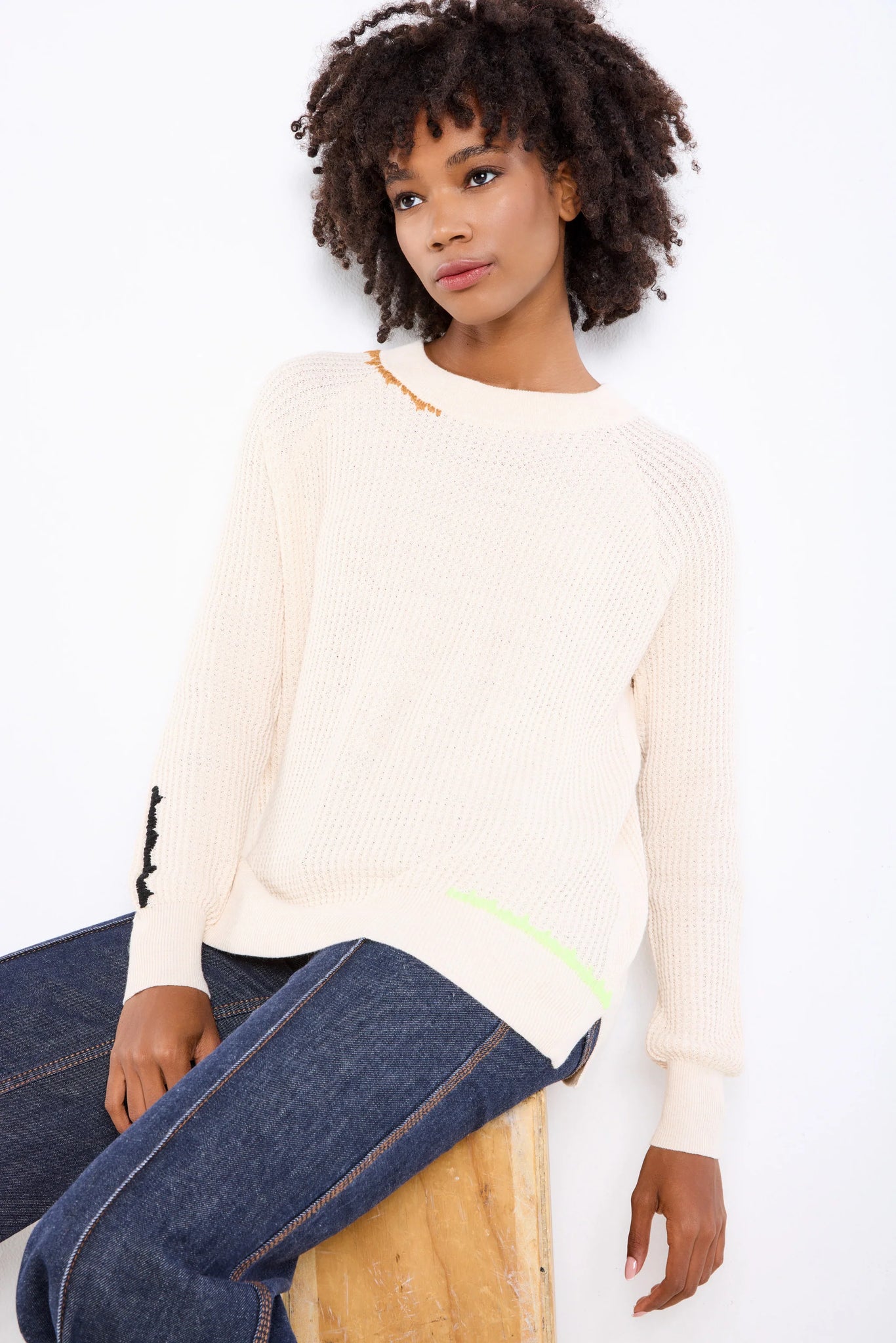LISA TODD  POINT OF VIEW SWEATER