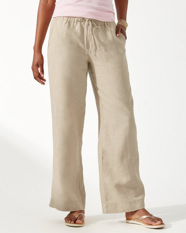 TOMMY BAHAMA Two Palms High-Rise Linen Easy Pants