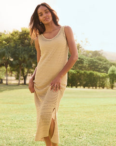 TOMMY BAHAMA - Cotton Crochet midi Dress